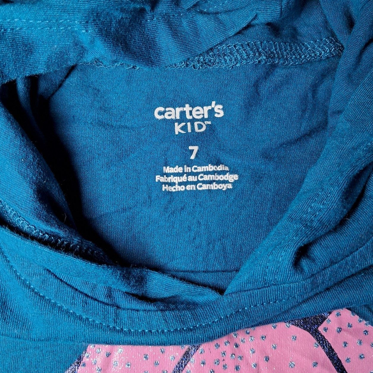 Mangas Largas Carter's con capucha